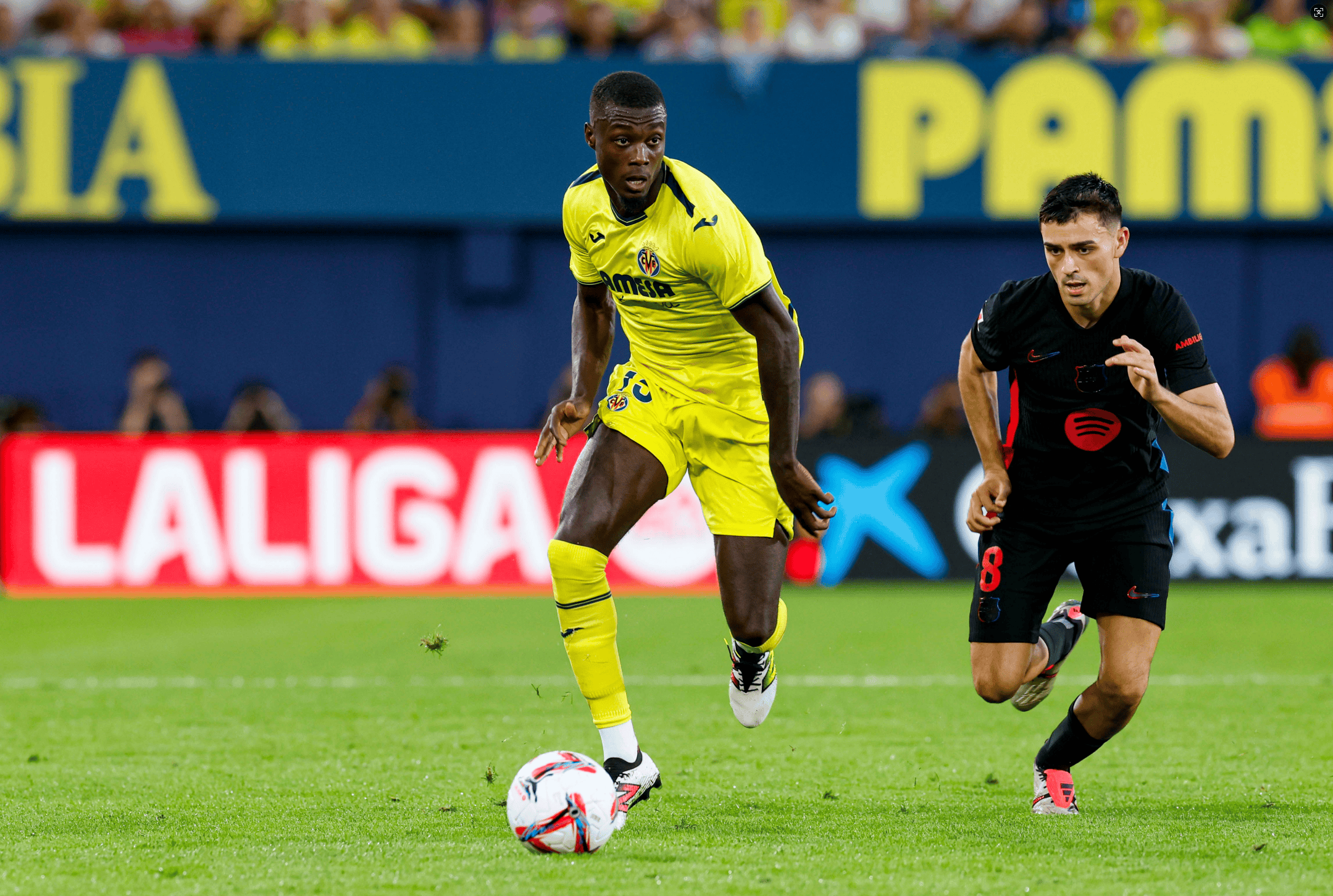 บาร์เซโลนา พบ บียาร์เรอัล: อันดับ 1 พบ อันดับ 3 ในตารางลาลีกา_บาร์เซโลนา_การแข่งขัน_เยือน