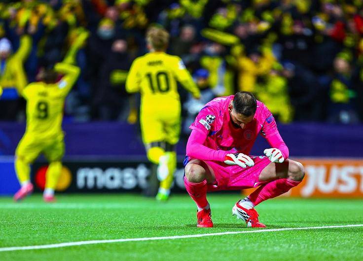 ทีมมูลค่า 131 ล้านปอนด์กลายเป็นตัวตลก! ฮาแลนด์ไร้สกอร์ 8 นัด แมนเชสเตอร์ ซิตี้ พ่าย 1-3 สร้างสถิติที่น่าอับอายของฟุตบอลอังกฤษ_โบโด/กลิมท์_แชมเปียนส์ลีก